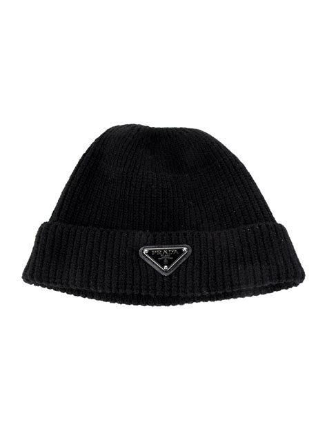 mens prada beanie|black prada hat.